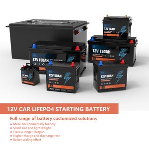 Baterías de Coche al por Mayor 12V 24V 60Ah 75Ah 100Ah Lifepo4 para Camiones, Vehículos, Cajas y Paquetes de Almacenamiento de Energía Doméstica, Baterías para Automóviles - Product Image 4