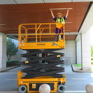 Scissor Lift 10m Aerial Work Platform XG1012AC High-Altitude Lifts for Sale - Product Image 1