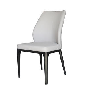 Moderna crema sedia da pranzo di lusso Soft Bag di fascia alta stile semplice luce ad arco tessuto per <span class=keywords><strong>soggiorno</strong></span> ristorante Hotel-Factory <span class=keywords><strong>Outlet</strong></span> - Product Image 1