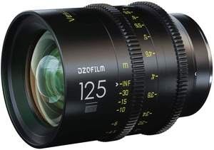 DZOFILM-lente de cine Vespid Prime, 125mm, T2.1, para cámara de visión de Vista de marco completo, montaje PL - Product Image 3
