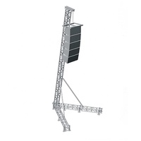 Torre de Soporte para Altavoces Line Array de Aleación de Aluminio Personalizada de 290*290mm 400*400mm para Eventos