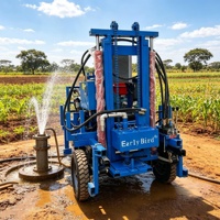 Machine de forage de puits d'eau portable pour usage domestique, livraison rapide, usine chinoise, foreuse de puits d'eau profonde de 200 m