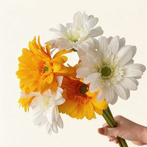 Flores Artificiales de Margarita Resistentes a los Rayos UV <span class=keywords><strong>para</strong></span> Exteriores, Flores Silvestres de Seda Sintética que No se Desvanecen, <span class=keywords><strong>para</strong></span> Decoración de Jardín, Porche, Ventana, Caja de Flores, al por Mayor - Product Image 2
