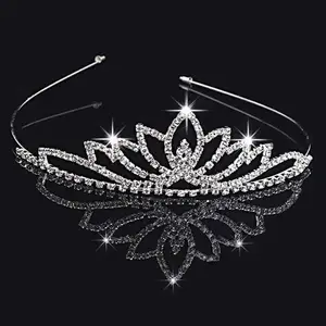 2022 Neue Prinzessin Tiara Krone Mode Luxus Haar Kleid für Kind Baby