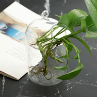 Vases en verre créatifs faits à la main, prix d'usine, vases en verre très vendus pour la décoration de bureau