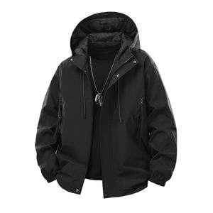 Chaqueta con capucha de alta calidad, nueva chaqueta de exterior para primavera y otoño para hombres y mujeres, con el mismo estilo holgado y moderno, deportiva y genial. - Product Image 2