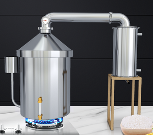 Machine à vin domestique en acier inoxydable 304 de 160 L, machine à eau distillée - Product Image 4