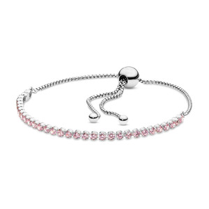 <span class=keywords><strong>Pulsera</strong></span> <span class=keywords><strong>Pandora</strong></span> de Plata de Ley S925, <span class=keywords><strong>Pulsera</strong></span> Tenis Deslizante Brillante, <span class=keywords><strong>Pulsera</strong></span> Tenis <span class=keywords><strong>Ajustable</strong></span> con Circonitas, Joyería Fina - Product Image 3