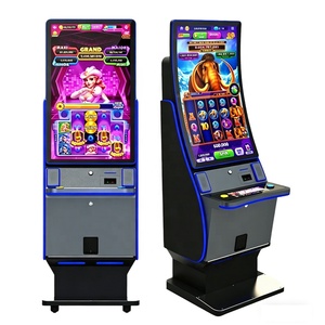 Bornes de jeu 43 pouces incurvées 4K, écran tactile en métal, personnalisables (espagnol, anglais) pour centres de divertissement et salles d'arcade pour adultes aux États-Unis - Product Image 1
