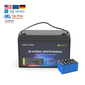 Delong <b>24V</b> Lead-acid Replace <b>Batteries</b> LFP 25.6V 50Ah <b>Battery</b> for Refrigerator LFP2450 <b>24v</b> <b>Battery</b> - Product Image 2