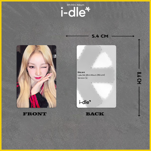 5 pz/set KPOP I-DLE Album siamo una speciale carta Bonus Soyeon Miyeon Shuhua YUQI <span class=keywords><strong>MINNIE</strong></span> I We G cartolina - Product Image 2