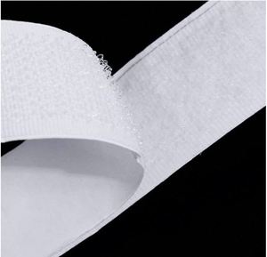 Velcro de Nylon Autoadhesivo de Doble Cara al por Mayor, Elástico Fuerte, Negro y Blanco, Producto Ordinario con Respaldo Fuerte Negro - Product Image 2