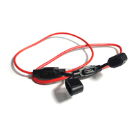 Mini porte-fusible à lame pour voiture, 12V, 30a, adaptateur en ligne, interrupteur de coupure, prise étanche, porte-fusible en ligne