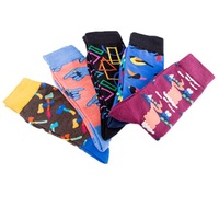 Nouvelle Arrivée Vente Chaude Drôle Funky Chaussettes Tricoté Coton Hommes Femmes Thermique Équipage Chaussettes pour L'hiver