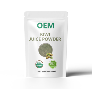 OEM/ODM Marque Privée Extrait Végétal Biologique Naturel Lyophilisé Poudre de <span class=keywords><strong>Kiwi</strong></span> Vitamine Qualité Alimentaire CAN 100g En Stock - Product Image 1