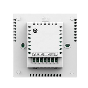 Thermostat intelligent HL109FCV2-L pour climatiseur 4 tuyaux FCU avec ventilateur 3 vitesses marche/arrêt, rétroéclairage, 220V AC, montage encastré - Product Image 3