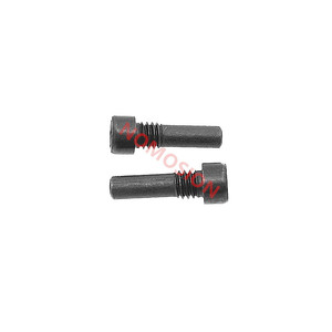 M2.5x8 Black Oxide Hex <b>Socket</b> Cap <b>Screw</b> Half Threaded For Model Mechanical Installation - Product Image 5