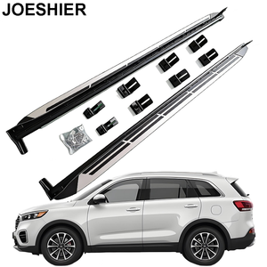 JOESHIER Ensemble complet de marchepieds latéraux tout-terrain en alliage d'aluminium de luxe, protection OEM pour KIA SORENTO 2021-2025 - Product Image 1