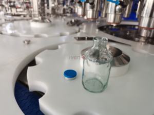 תמיסת נוזלים ב-iven פתרון עירוי מלח וזכוכית קו ייצור מכונת מילוי בקבוק זכוכית - Product Image 5