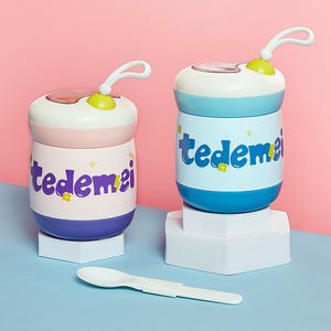 Portable 450ml Stainless Steel Heatable Leak Proof <b>Breakfast</b> Soup Cup 304 Vacuum Insulated Yogurt/Milk/Porridge Cold Hot Newborn - Product Image 4