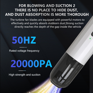 Portable Car Vacuum <strong>Cleaner</strong> Hand-held High-power Wireless &amp; Wired Mini <strong>Vaccum</strong> <strong>Cleaner</strong> Car Household Dual-use Cleaning Tool - Product Image 3