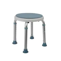 Алюминиевый вращающийся стул для душа с регулируемой высотой круглой формы для пожилых людей