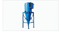 Collecteur de poussière cyclonique industriel, séparateur de poussière centrifuge haute efficacité pour les systèmes de travail du bois et de traitement des poudres