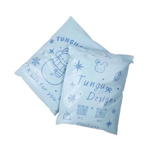Sacs en plastique de taille standard avec logo personnalisé, sacs d'expédition en polyéthylène, sacs d'expédition imprimés personnalisés avec logo - Product Image 3