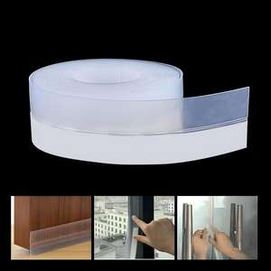 Tira de silicona para puertas y ventanas, sellador contra corrientes de aire, para detener <span class=keywords><strong>cucarachas</strong></span>, aislamiento contra la intemperie, mantiene el hogar cálido y libre de polvo - Product Image 1