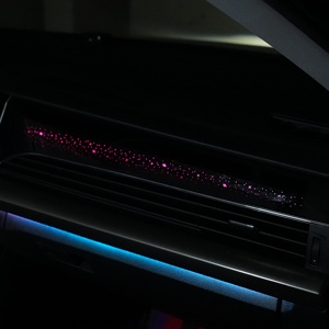 Luz Ambiental para Auto, Tira LED Inalámbrica con Ritmo Musical y Micrófono Integrado para Fiestas y Ambiente de Conducción (Volante a la Derecha) - Product Image 2