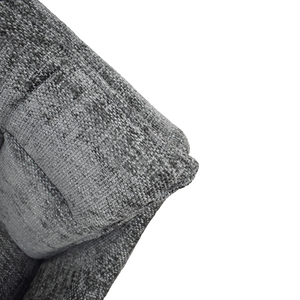 Vittoria Armchair Grey Fabric Metal Base Indoor <b>Living</b> <b>Room</b> <b>Chair</b> - Product Image 3