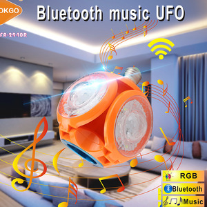 Foldable Outdoor Camping <b>Light</b> With Bluetooth Speaker 10W Universal <b>Plug</b> Portable Tent Lamp - Product Image 2