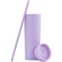 Gobelets personnalisés durs réutilisables avec gobelet en plastique avec logo