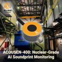 Sensor Acústico con IA de Grado Nuclear ENSENMAX ACOUSEN-400 |   Diagnóstico Inalámbrico de Fallas IP67 para Bombas, Turbinas y Ventiladores