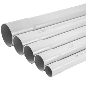 LeDES CSA 5" DB2 Duct Rigid PVC Electrical Conduit 10ft/20ft Direct Burial Duct from Trusted Suppliers for Conduits & Fittings