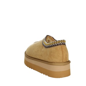 Pelliccia alla moda Beige per pantofole Slip-On FL230 - Product Image 2