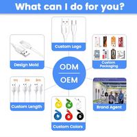 Cable de Carga Rápida para Teléfono Móvil de 1M 2M, Cable USB C, Cable de Carga Súper Rápida, Cable USB a Tipo C, Cable de Datos para Teléfono Móvil