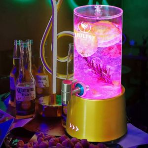 NUEVOS Restaurantes Bares y Hoteles 2L 3 Litros LED Jugo Vino Cerveza Torre Bebida Cerveza Bebida Dispensador - Product Image 2
