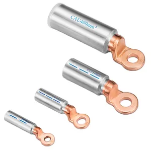 Bornier à câble type A et AL-CU, terminal bi-métal en cuivre et Aluminium, type DTL-2 DTL-2, 2 pièces