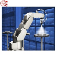 Ligne de pulvérisation de peinture robotisée automatique Xinqinfeng de haute qualité 220V 8ppm, machine de peinture robotisée, bras de cabine de peinture robotisée 6 axes industrielle