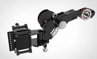 Bras de poulie croisée réglable professionnel avec rotation 3D pour machine Smith et rack à squats