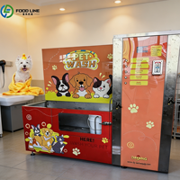 Système multifonctionnel Step Pet pour le rinçage et le séchage des animaux de compagnie, avec services de nettoyage et de séchage à l'air, machine à laver les animaux
