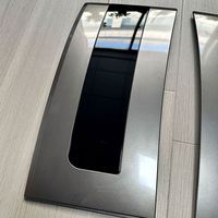 Garniture de couverture de moulage d'évent de garde-boue latéral de porte de grille d'aération latérale grise noire pour Land Rover Range Rover 2013 mise à niveau 2023