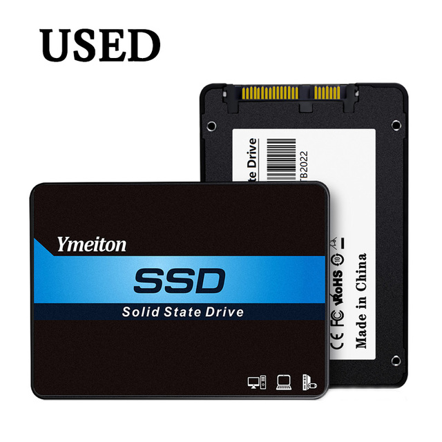 2.5'' Used Internal SSD SATA 3.0, 32GB-256GB, 100% Health Condition, About 10 Power Cycles, New Case & Package
