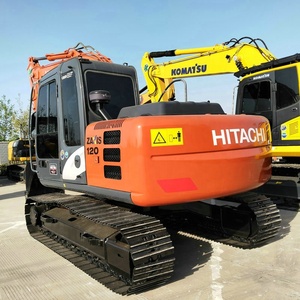 Excavadora sobre orugas Hitachi ZX120 equipada con sistema hidráulico HIOSII Motor Isuzu Excavadora usada vendida en todo el mundo - Product Image 2