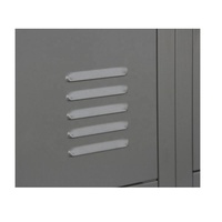 Casier à vêtements en acier ignifuge en métal portable meubles de chambre au design moderne pour la maison salon école et hôtel