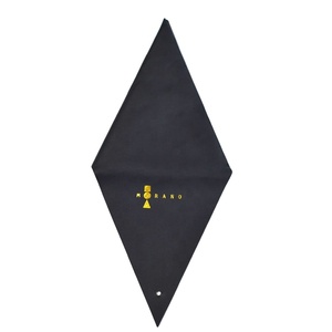 Pochette à bijoux en cuir microfibre avec logo doré, forme triangulaire, sac cadeau pour pièces de monnaie avec bouton, marque de luxe - Product Image 6