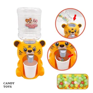 Cartoon Kitchen Toy Mini Water Dispenser For Children Gift Cute Water Juice Milk Drinking Fountain Simulação