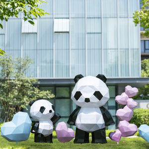 Tùy chỉnh sợi thủy tinh điêu khắc voi công viên chủ đề tác phẩm điêu khắc vườn tượng tác phẩm điêu khắc ngoài trời - Product Image 5