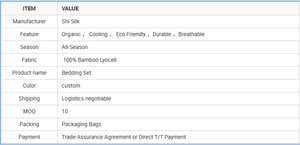 Juego de Funda Nórdica de Bambú Lyocell ShiSilk 100% Tejido Simple, Tamaño King <span class=keywords><strong>Vermont</strong></span> 144*130, Orgánico, Refrescante, Transpirable, 300 Hilos, Ecológico, para Bodas - Product Image 6
